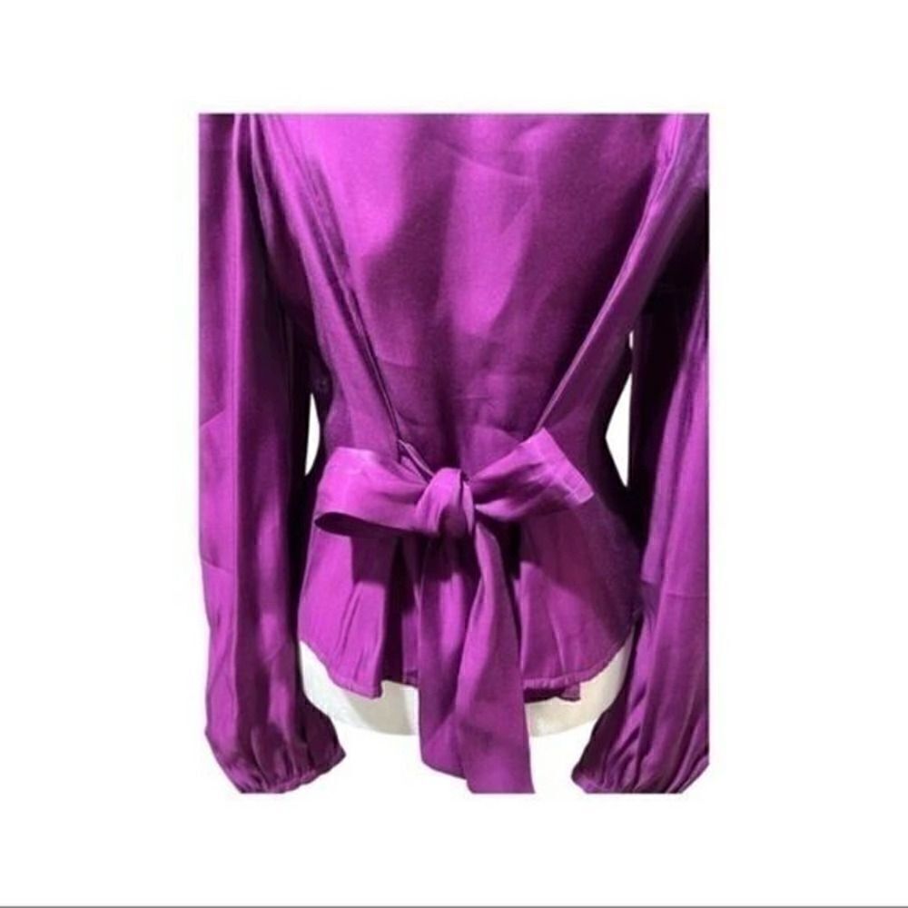 NWT Adelyn Rae metallic blousesize small - Picture 10 of 16
